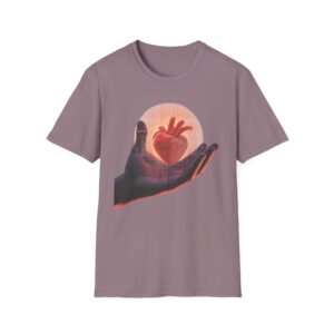 twilight hand holding heart t shirt